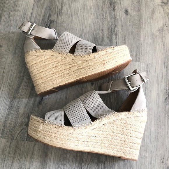 Marc Fisher Adore Espadrille Platform Wedge Sandal - Picture 6 of 16